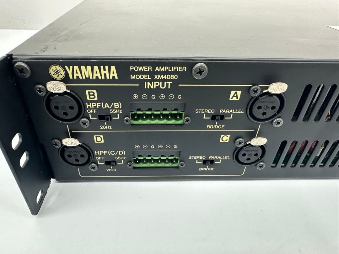 YAMAHA ヤマハ POWER AMPLIFIER パワーアンプ XM4080