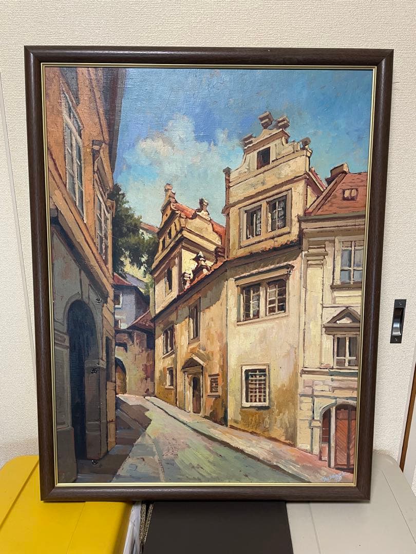 【処分特価】Richard Taubenek/リチャードタウベネク/油彩画/風景