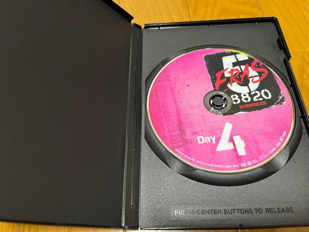 B'z ERAS 8820 Day 1-5 DVDセット