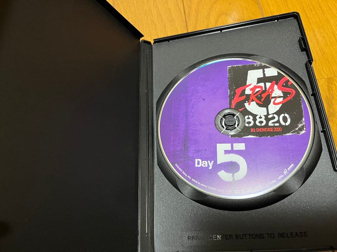 B'z ERAS 8820 Day 1-5 DVDセット