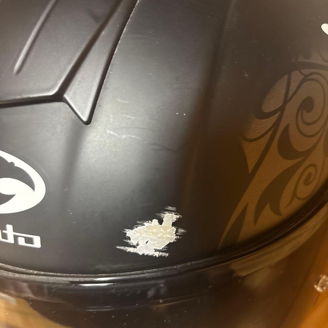 カブト kabuto バイク ヘルメット フルフェイス 黒