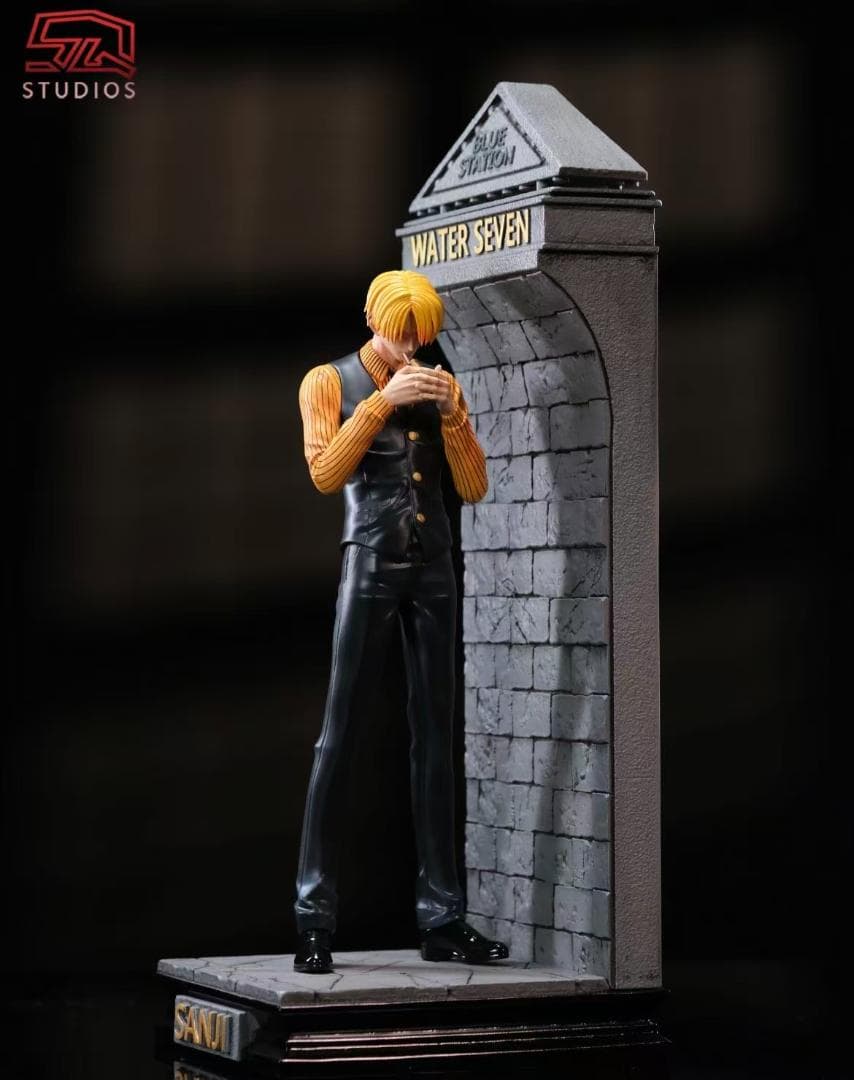 ワンピース SQ サンジ ガレージキット ガレキ スタチュー フィギュア