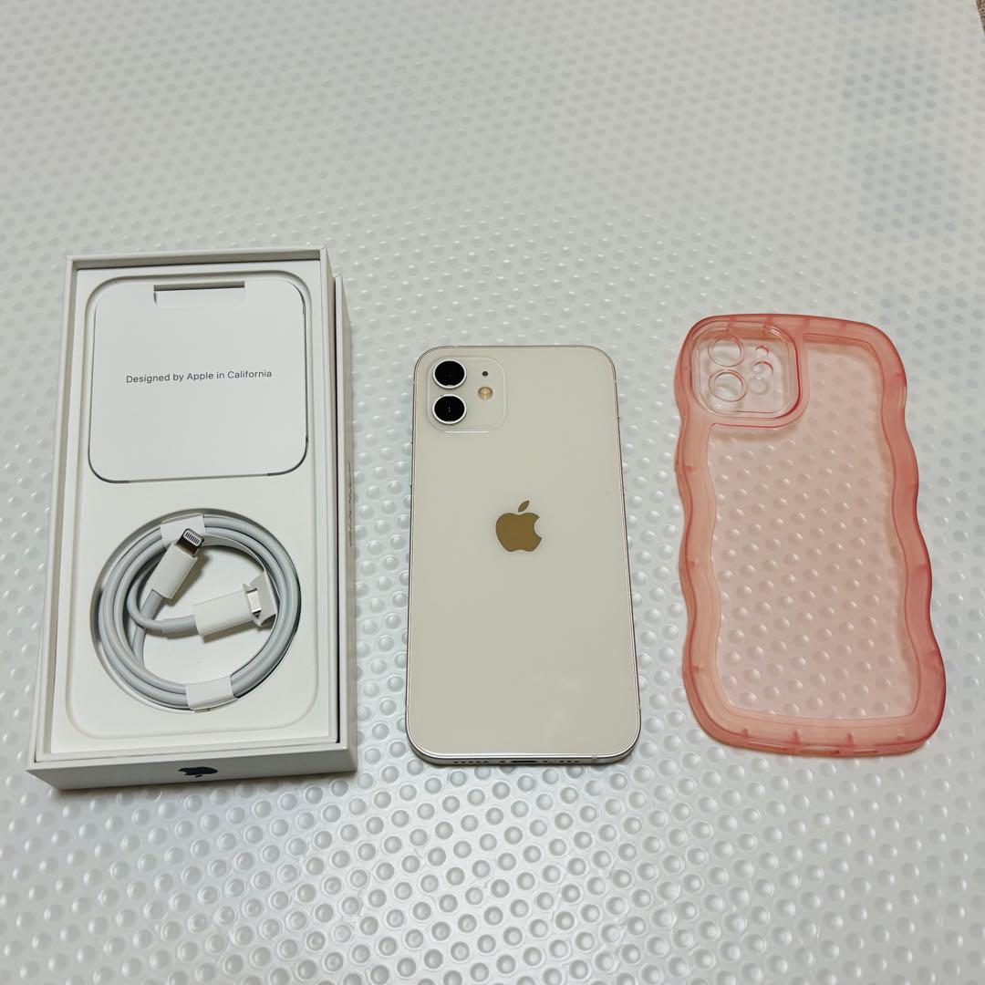 【良品】　iPhone 12ホワイト 256GB SIMフリー