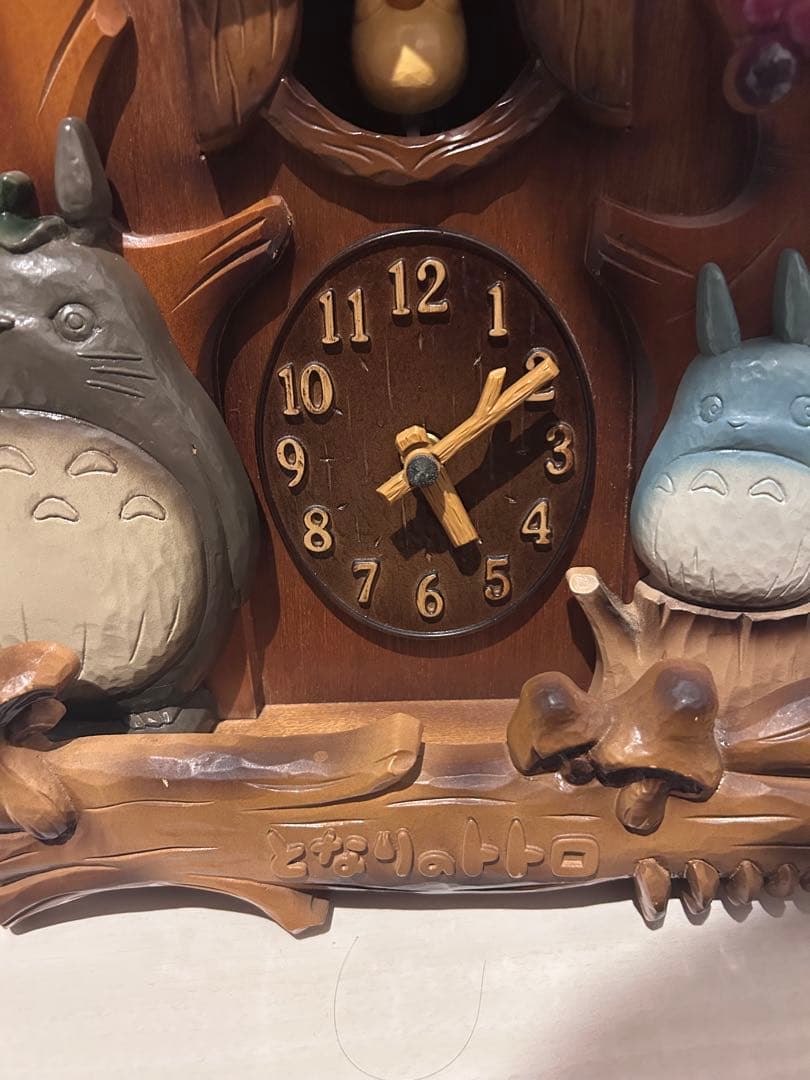 リズム　となりのトトロからくり時計ジャンク