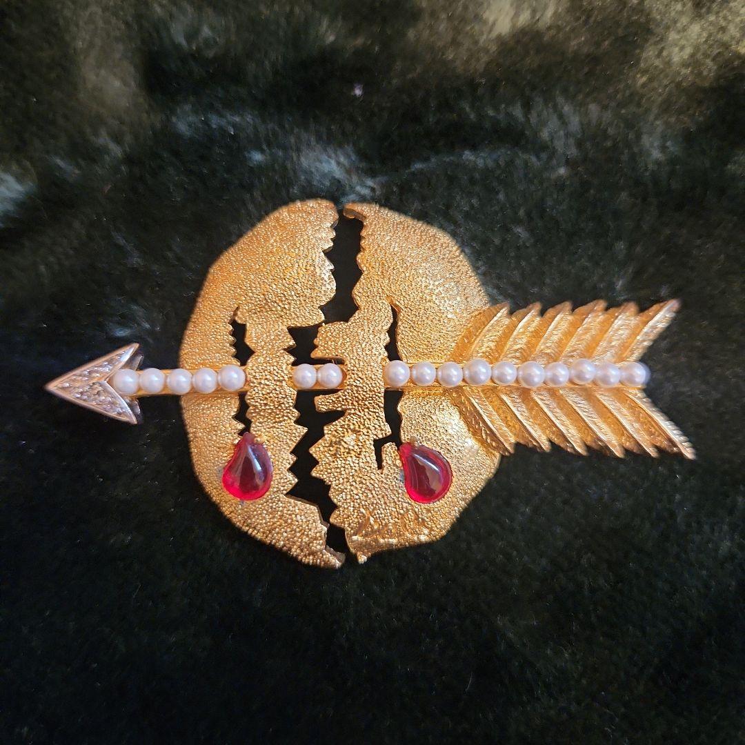 希少　サルバドール・ダリ Joies コレクション　ジュエリー ブローチ