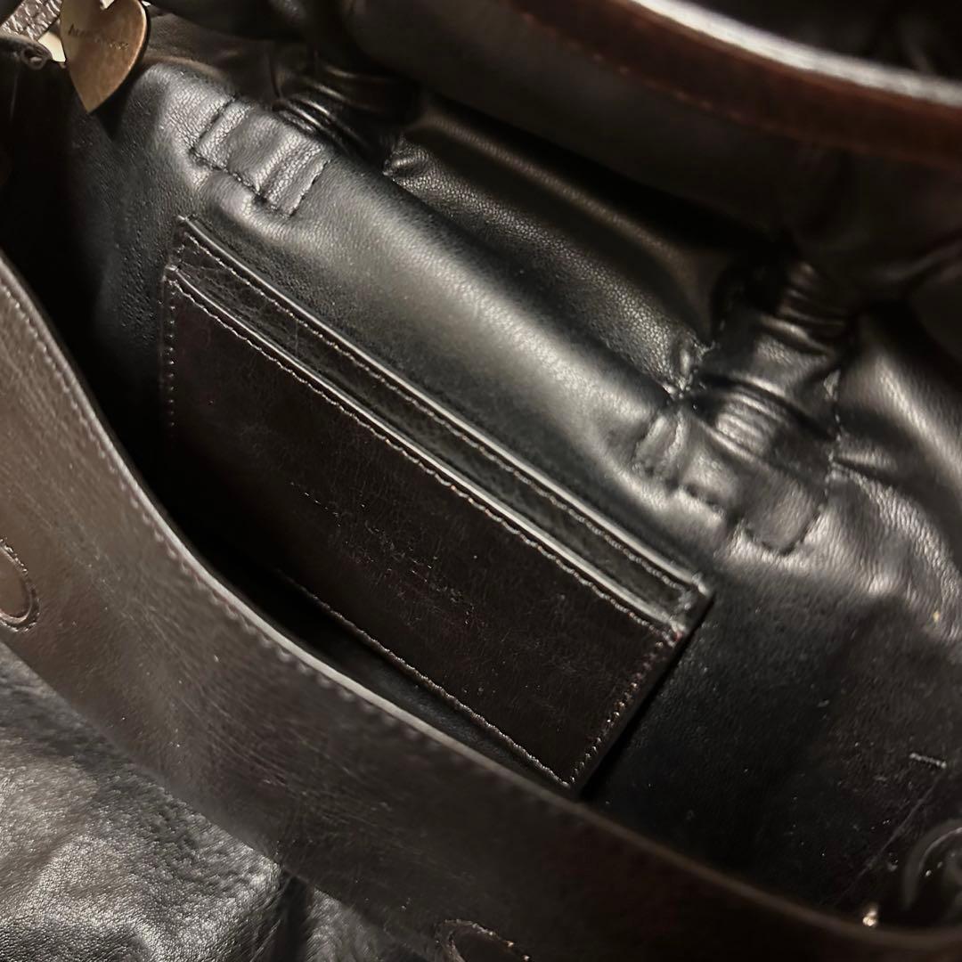 Acne Studios ダークブラウン ハンドバッグ