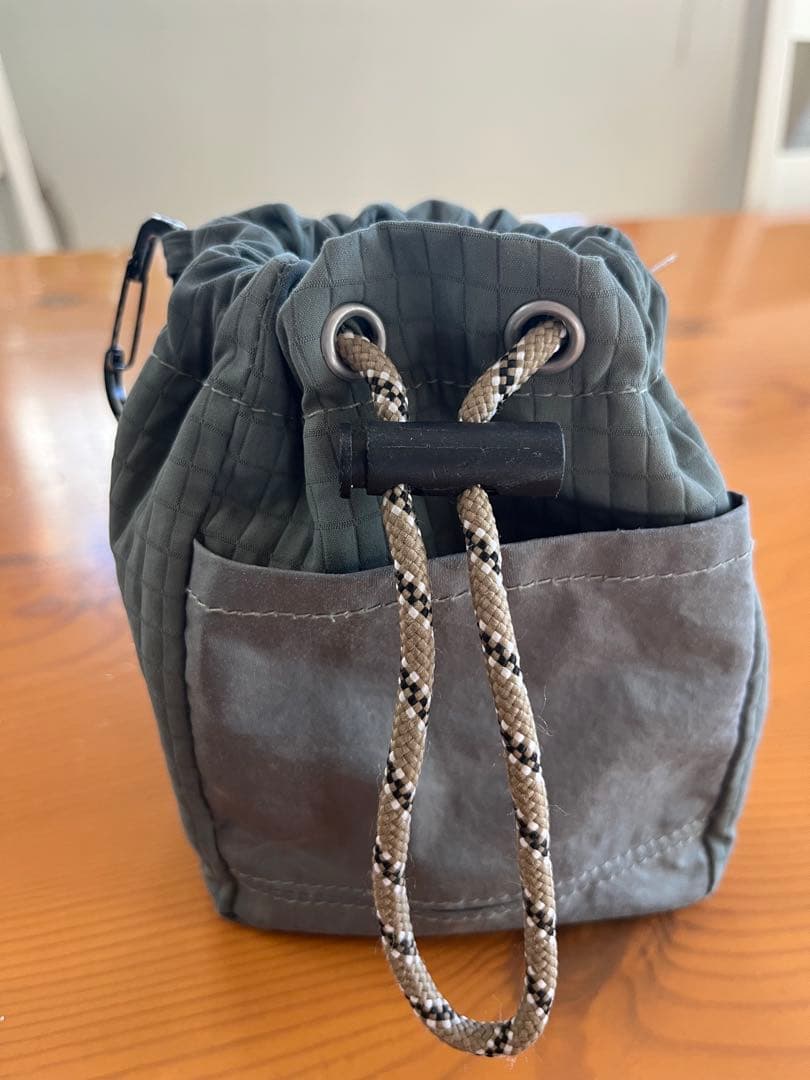 ◆paw’s living お散歩用 ウォーキングバッグ＋プープバッグ カーキ