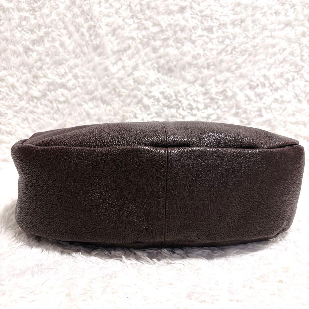 【未使用級】TODAYFUL レザー ショルダーバッグ ブラウン系