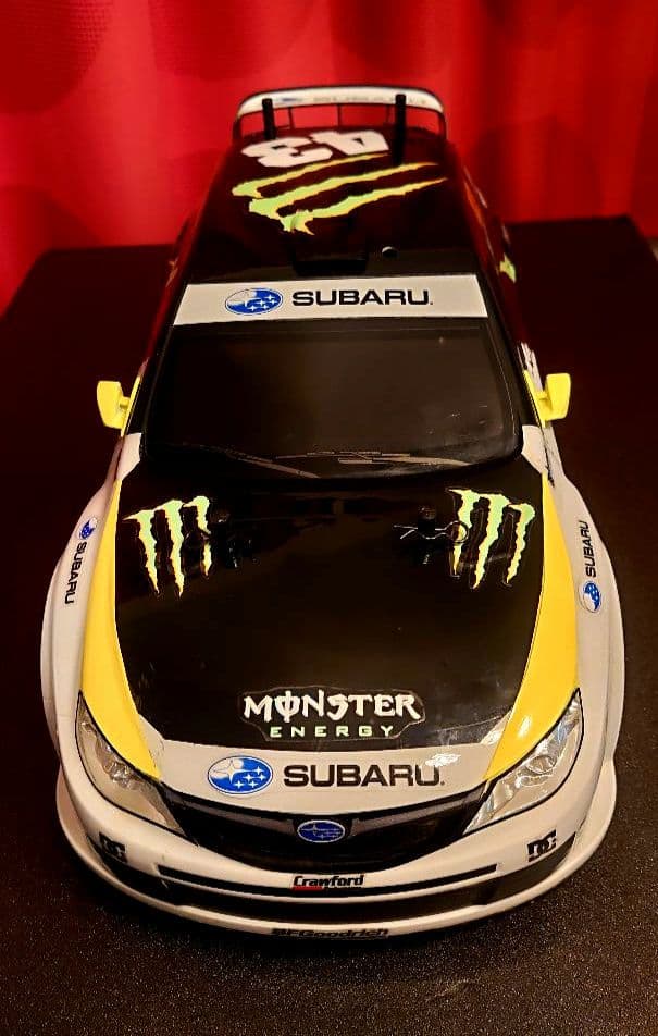 ケン・ブロック インプレッサ レア TAMIYA df03 シャシー付き