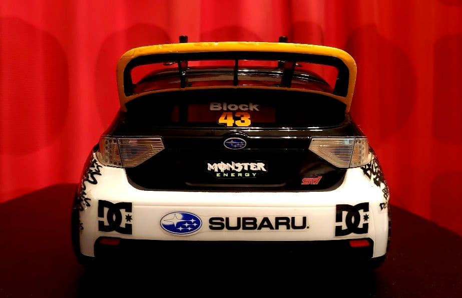 ケン・ブロック インプレッサ レア TAMIYA df03 シャシー付き