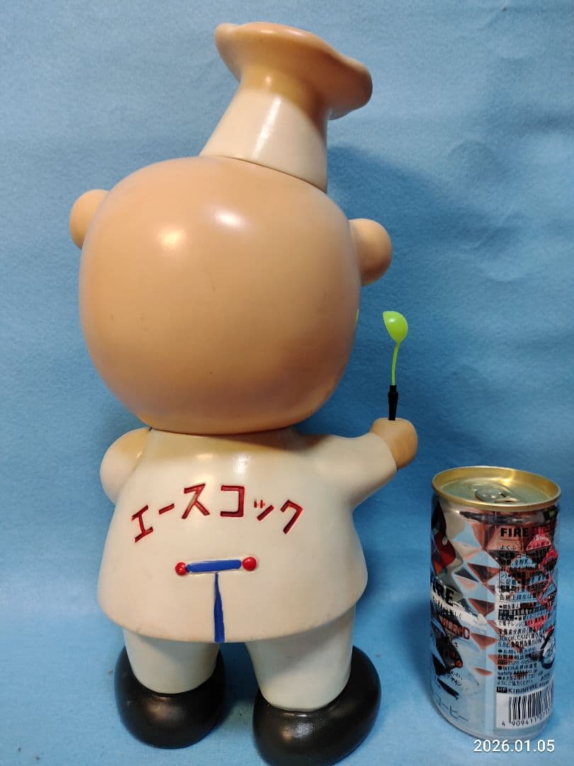 昭和レトロ 1960年代当時物 エースコック ブタ カウンター用ソフビ 非売品