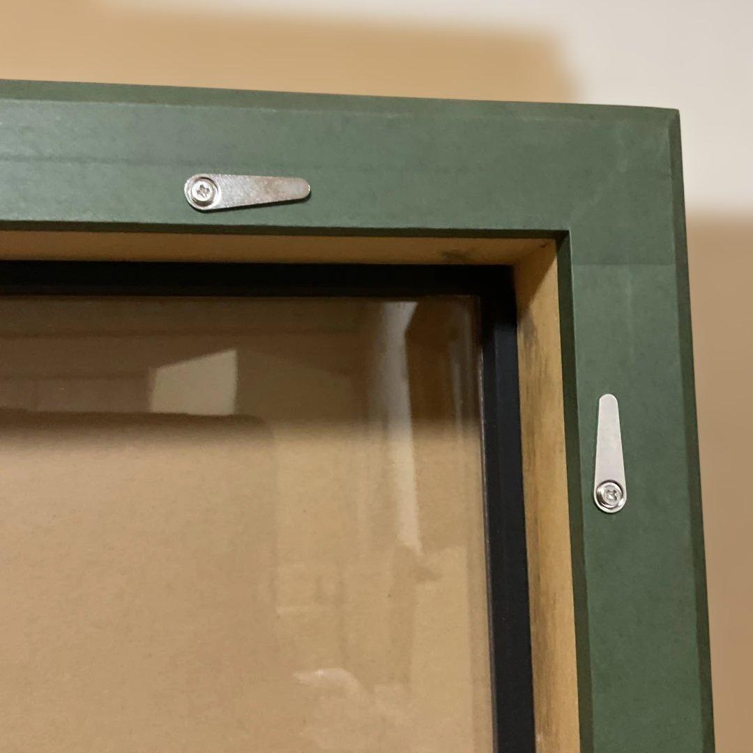 ダークブラウン木製油彩額縁　B1サイズ