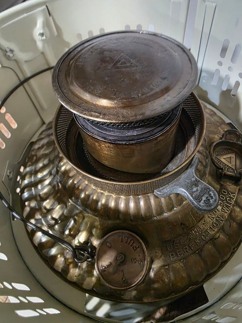 v*e様 激レア　美品　パーフェクション 　ビンテージストーブ　真鍮タンク