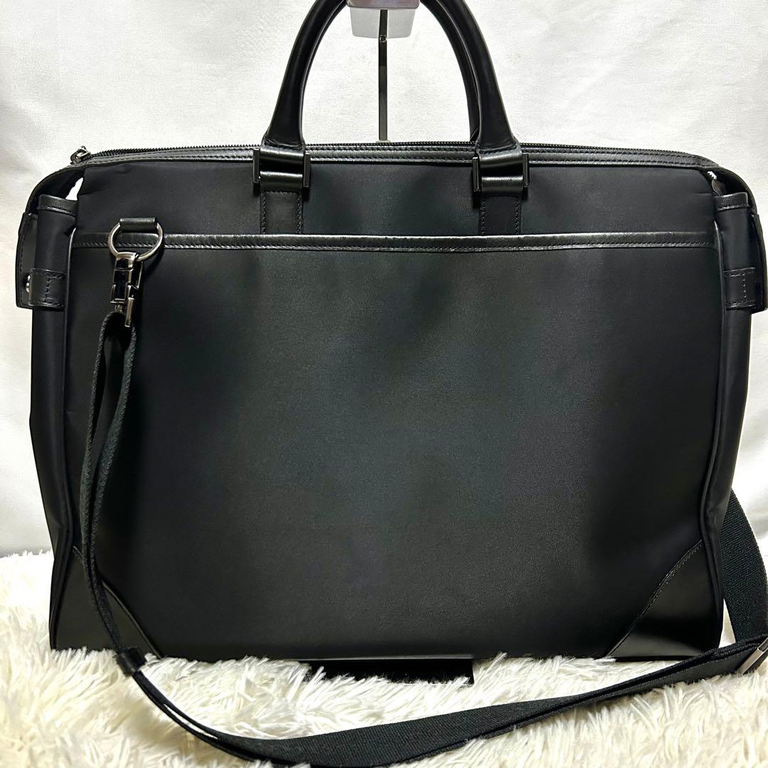 未使用級　バーバリーブラックレーベル　ブリーフケース　2way ショルダーバッグ