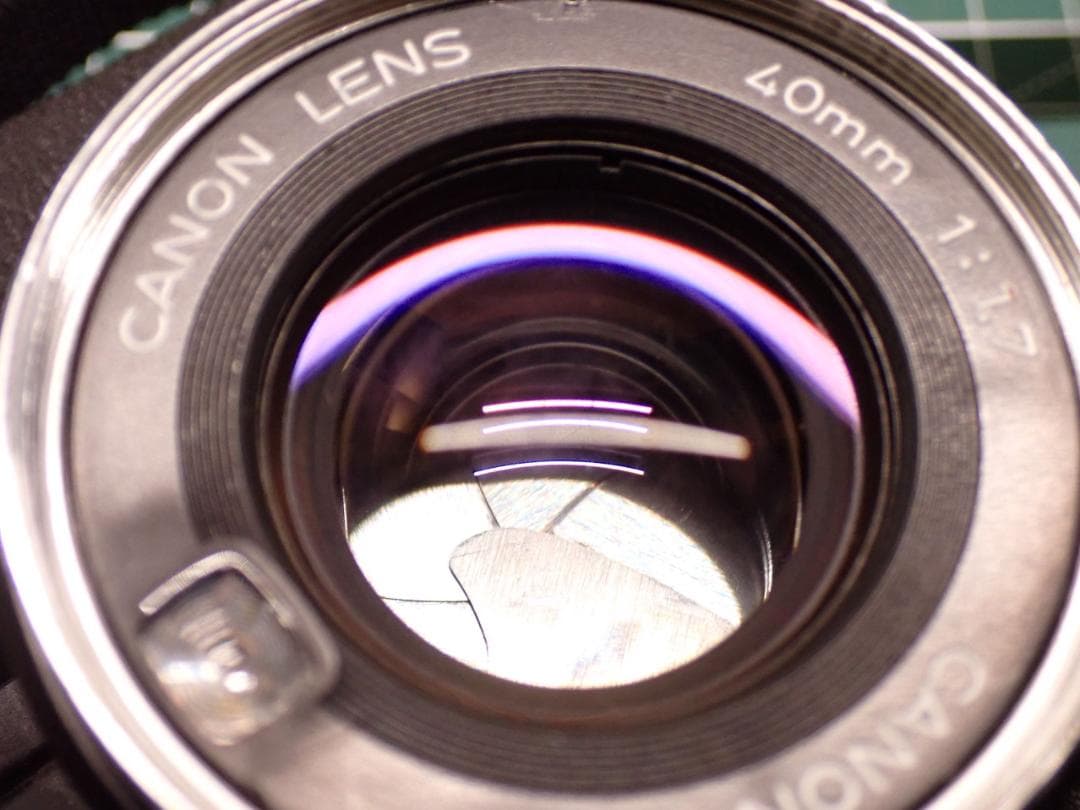 【外観美品ジャンク】Canonet QL17 GIII ブラック