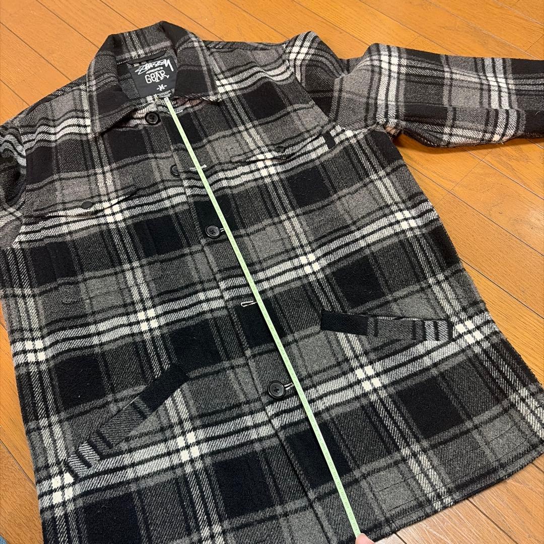 Stussy チェック柄ジャケット Mサイズ