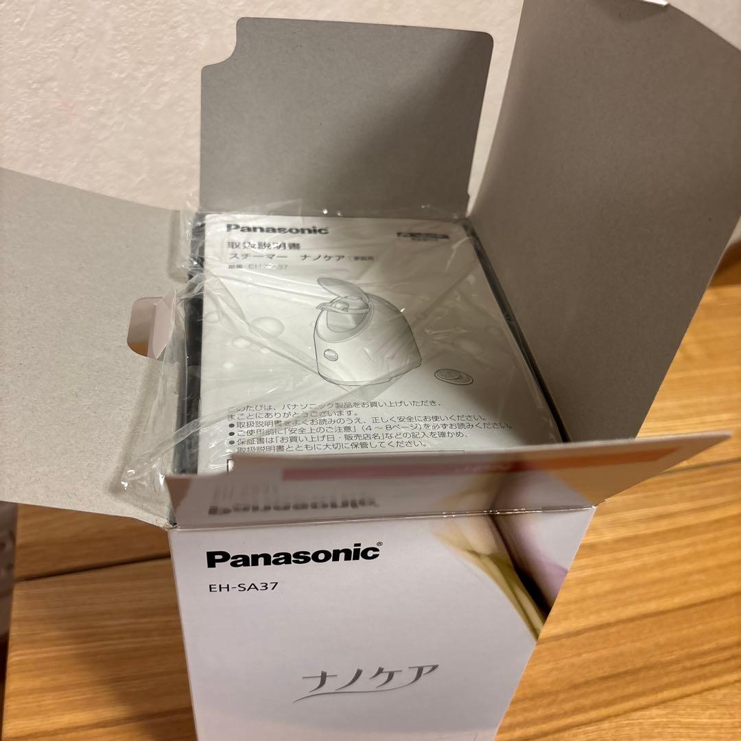 【未使用品】スチーマー ナノケア Panasonic EH-SA37-P