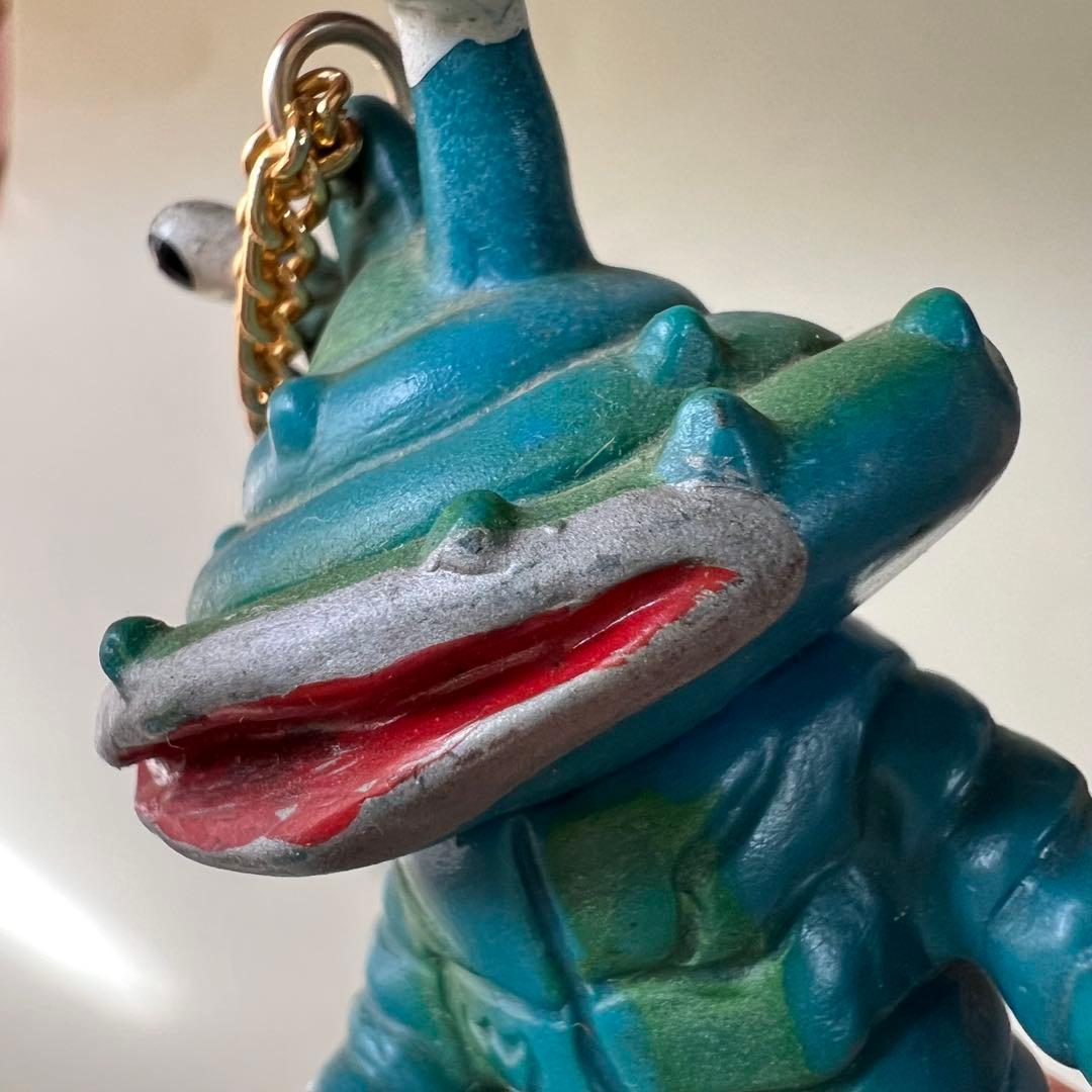 カネゴン　ペンダント　ソフビ　フィギュア　レトロ　当時物　ウルトラQ