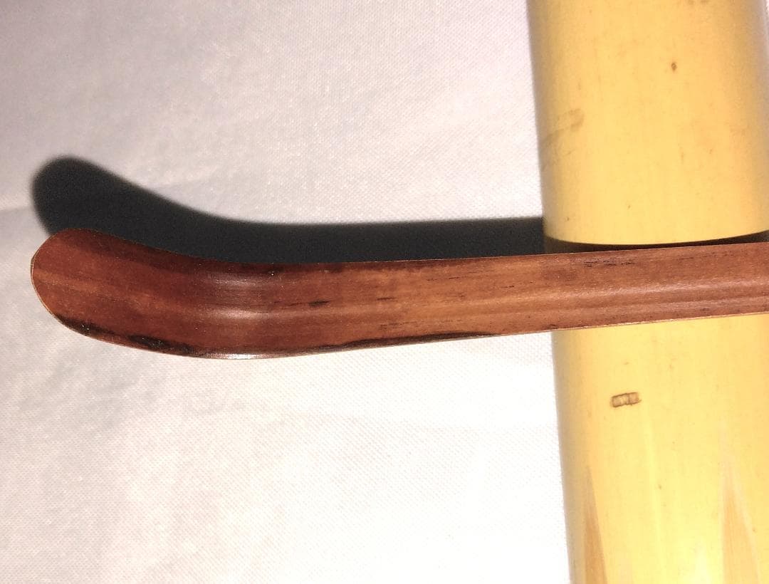 茶道具　煤竹茶杓　銘「常盤」　大徳寺派長興寺　森田慈範老師書花押入　美品！！