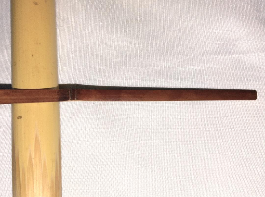 茶道具　煤竹茶杓　銘「常盤」　大徳寺派長興寺　森田慈範老師書花押入　美品！！