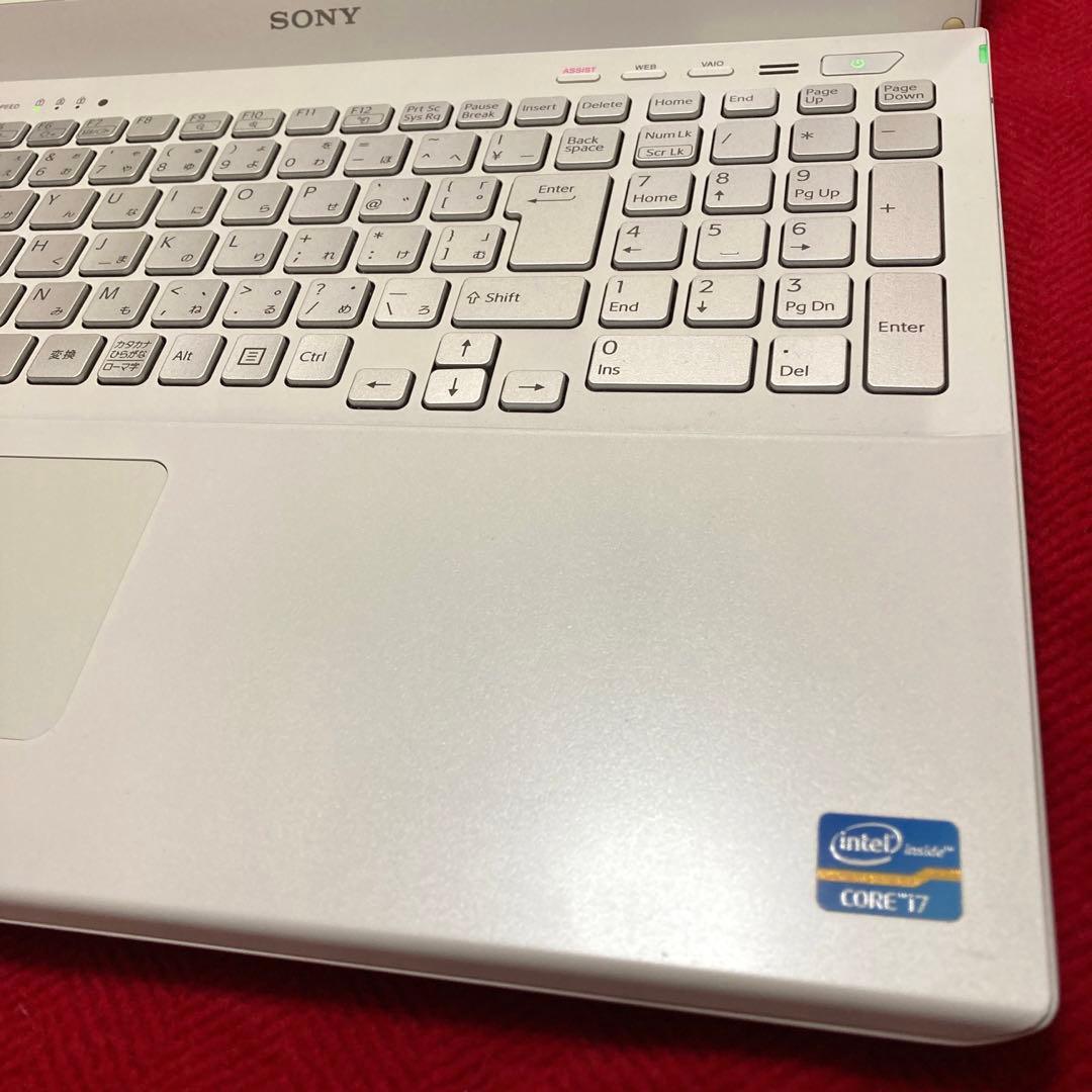 sony vaio i7 SSD1tb 8GB フルHD ノートパソコン