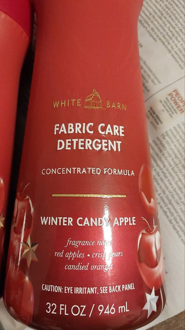 WINTERCANDYAPPLE 洗濯洗剤 & フレグランスブースターセット