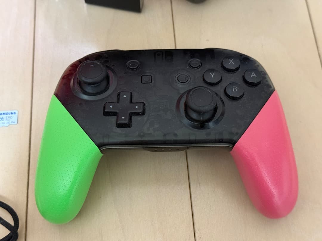 Nintendo Switch 本体 コントローラー・SDカード付き