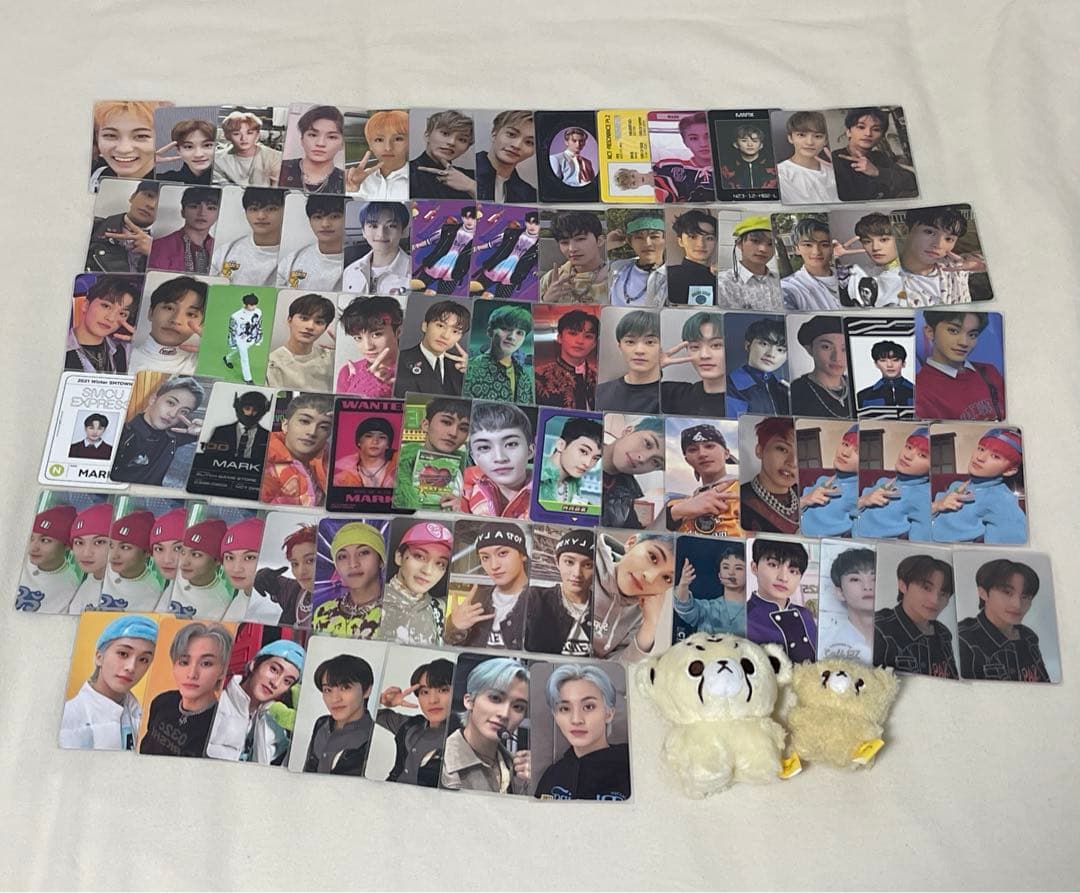 NCT マーク ぬいぐるみ5点 トレカ まとめ売り チータリー チタリ