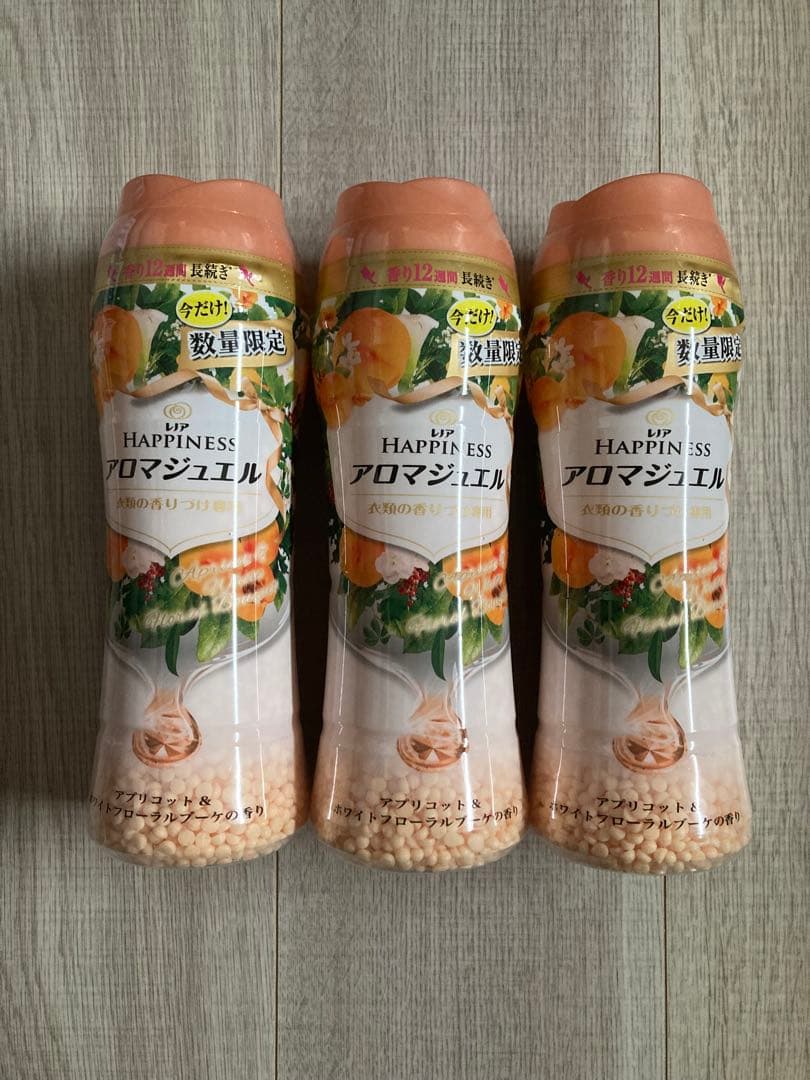 レノアハピネス アロマジュエル アプリコット＆ホワイトフローラルの香り