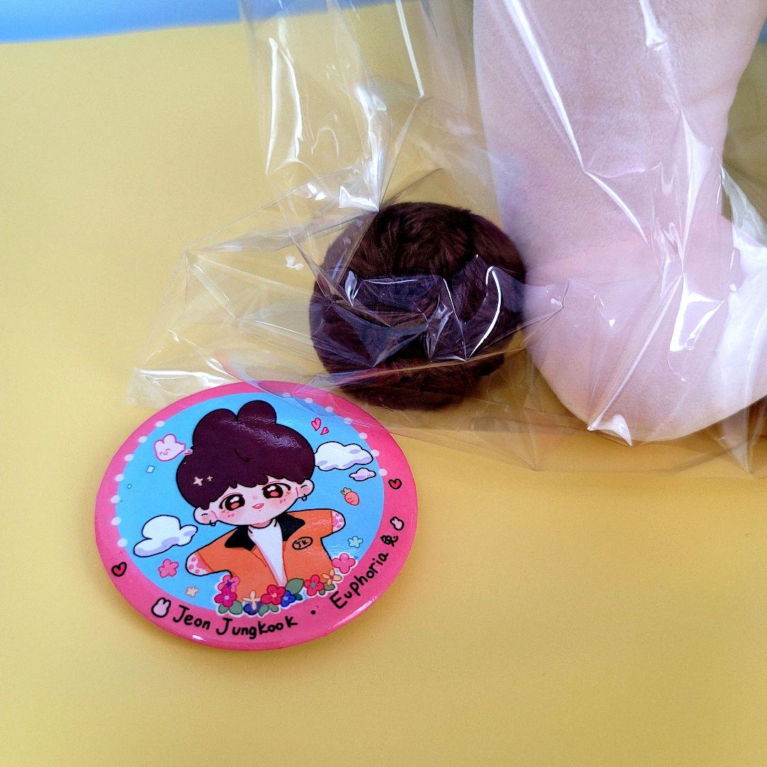 40cm ジョングク ぬいぐるみ 着せ替え ドール グク 本体 bts bt21