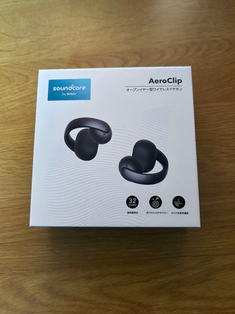 Anker AeroClip ワイヤレスイヤホン