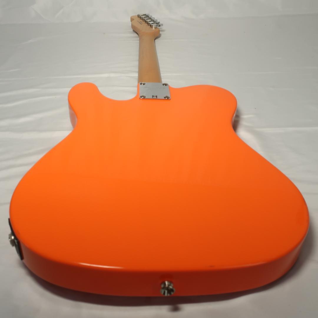 美品 Squier テレキャスター オレンジ Fenderケース付