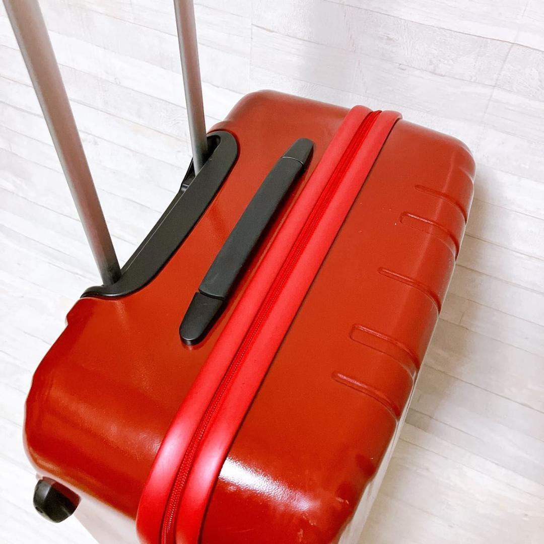 ProtecA フラクティ キャリーケース レッド 64L TSAロック 4輪