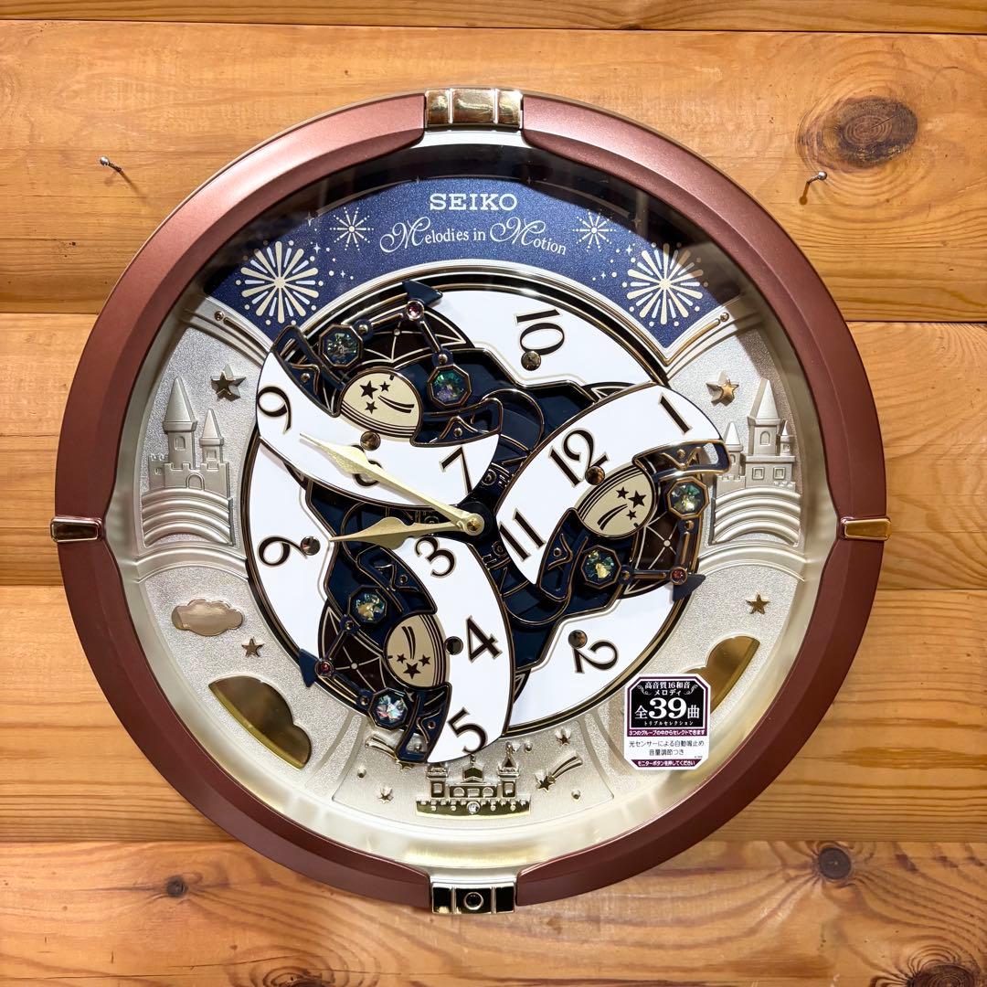 【極美品】SEIKO セイコー 30周年記念モデ RE601B からくり時計