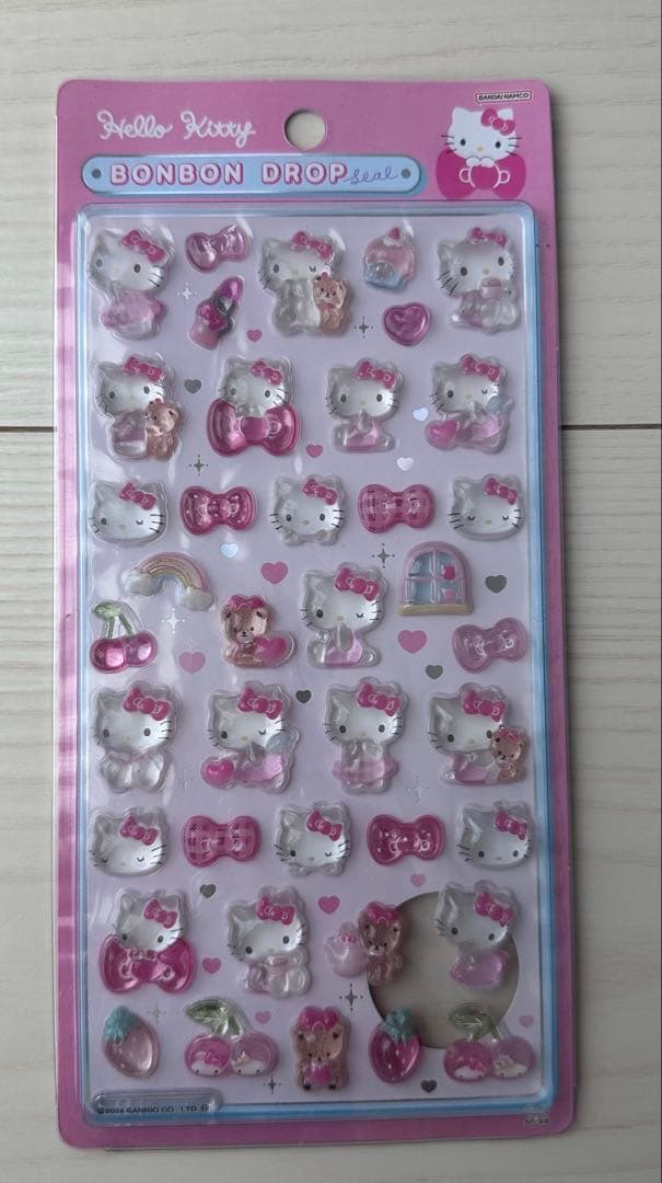 ボンボンドロップシール　ハローキティ