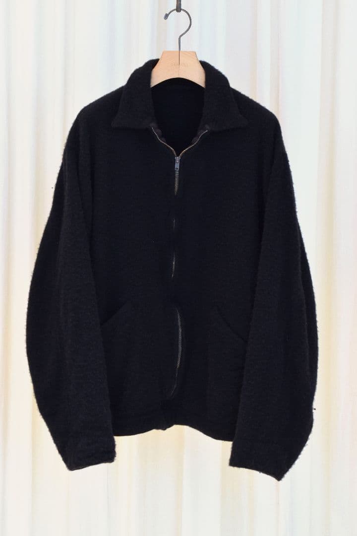 25AW COMOLI(コモリ) / 縮絨ウール ジップショートジャケット