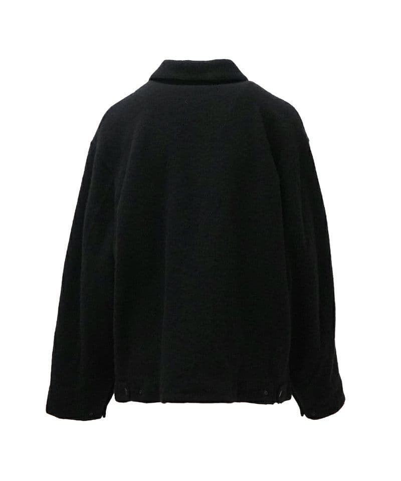 25AW COMOLI(コモリ) / 縮絨ウール ジップショートジャケット