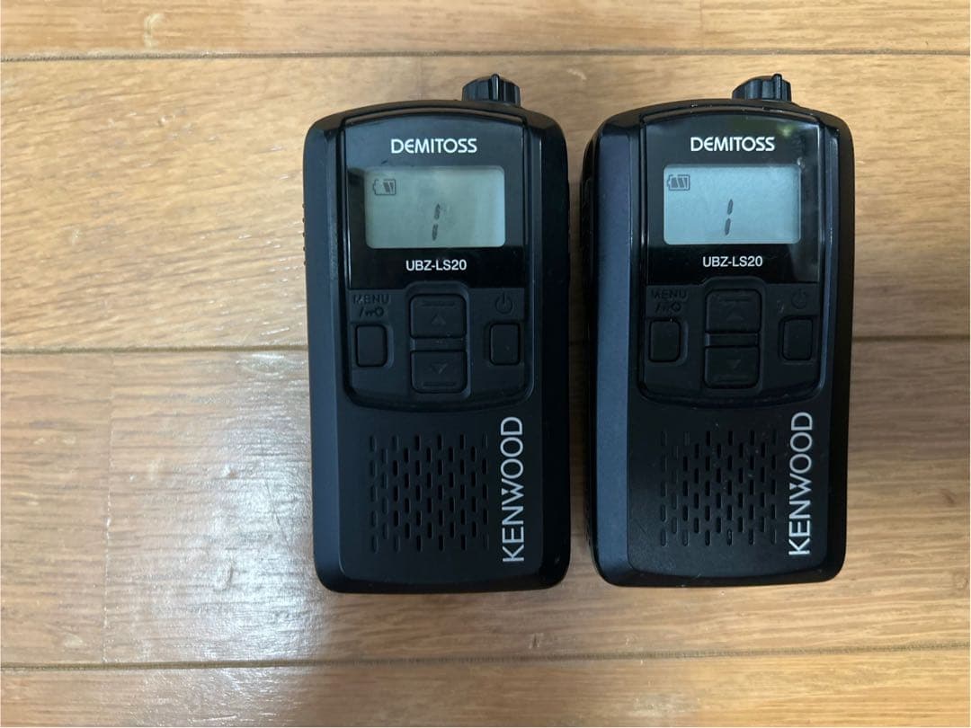 KENWOOD DEMITOS UBZ-LS20 無線機の2個セット
