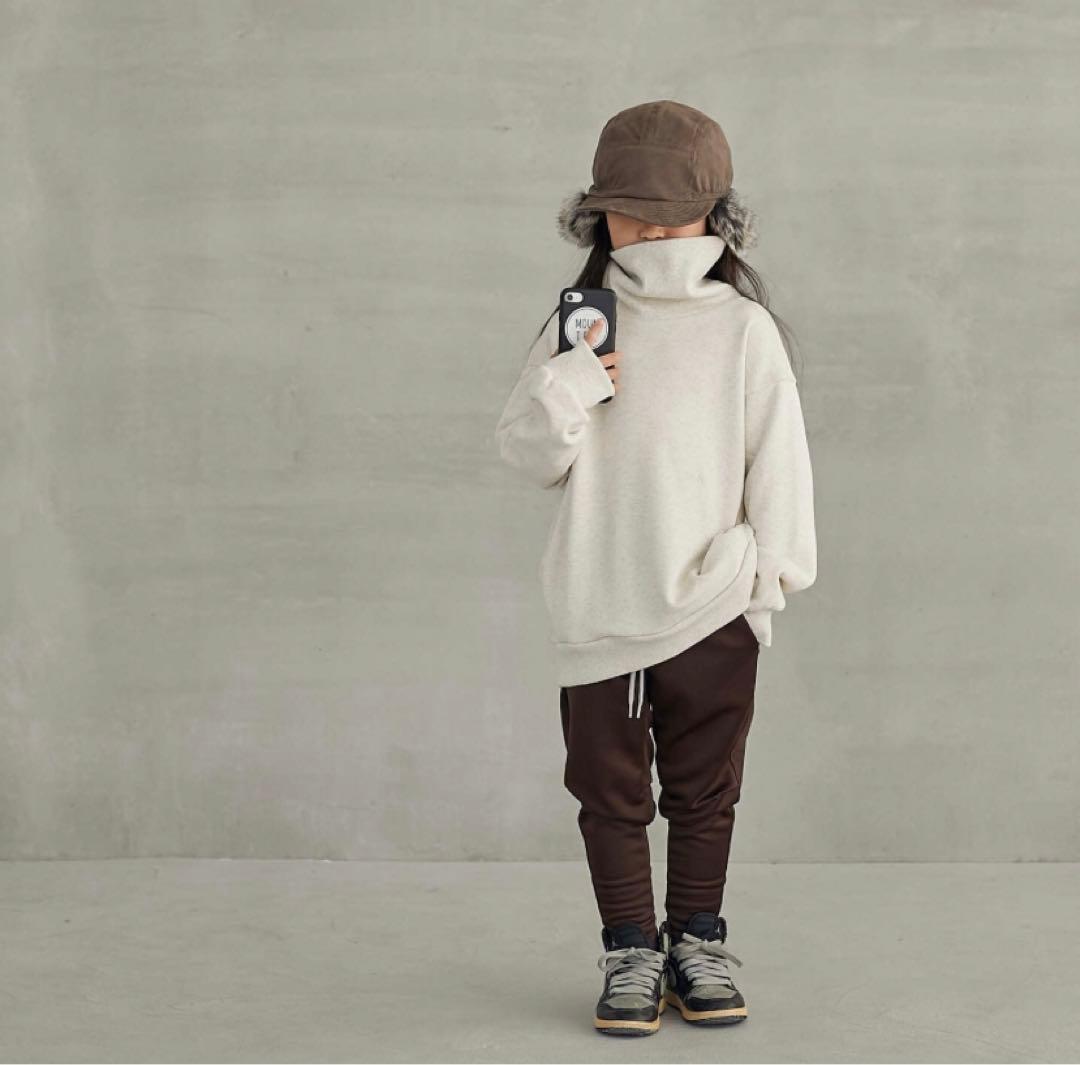 【お値下げ中】moun.ten パンツ（チョコレート）サイズ0【新品未使用】