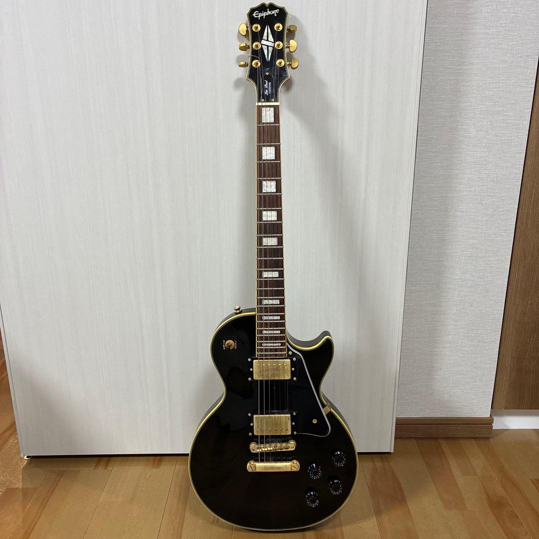 2006年製Epiphone Les Paul Custom ネック折れ補修済
