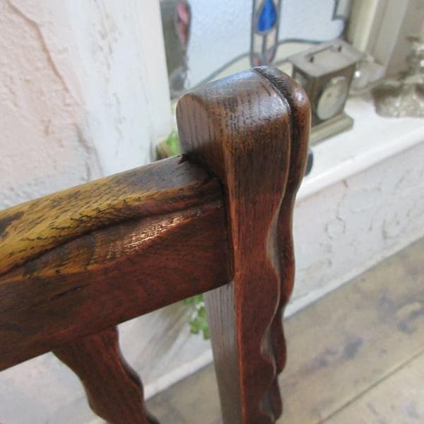 イギリス アンティーク 家具 ダイニングチェア 椅子 イス 英国 4277e