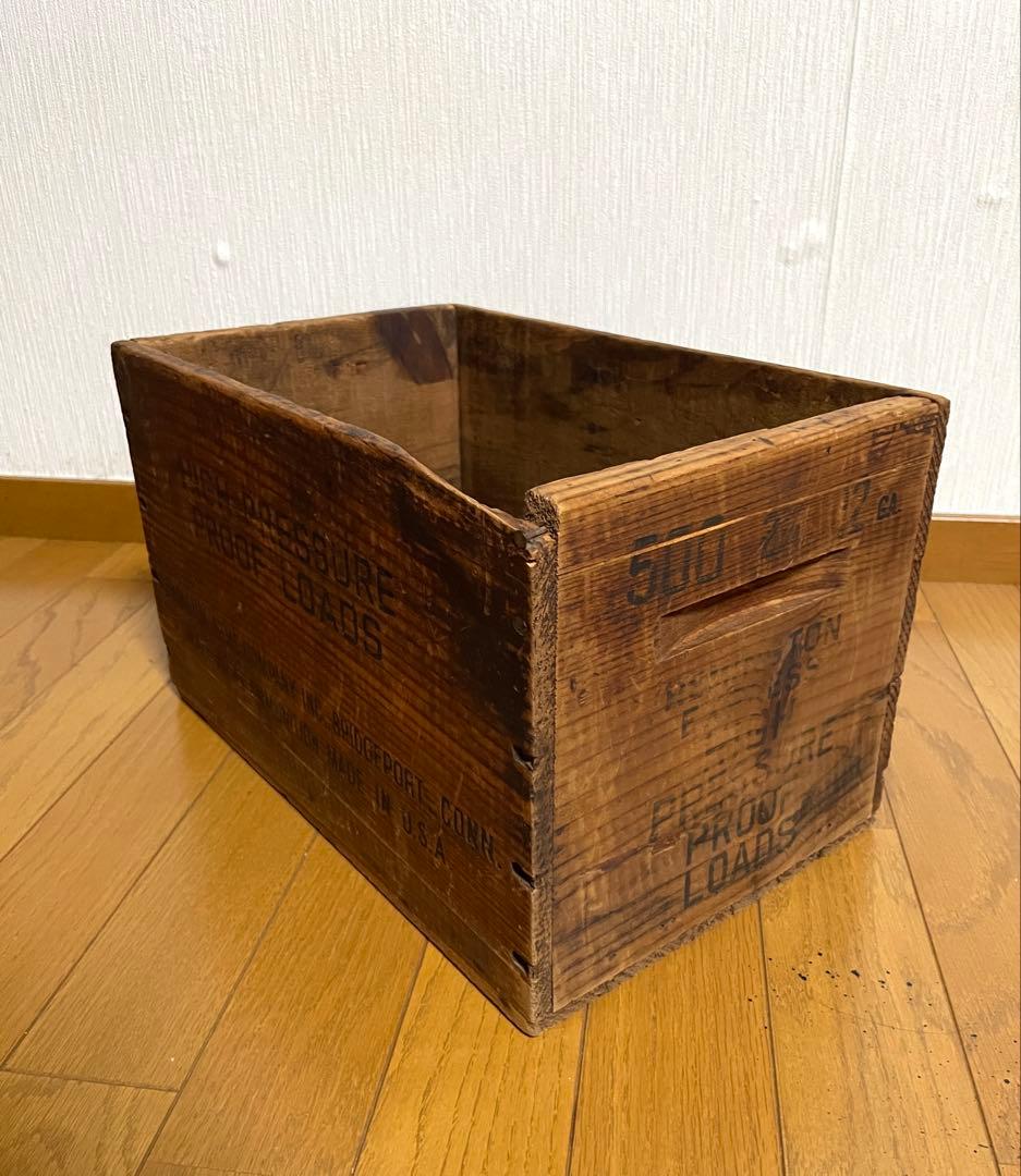 レミントン 木箱 ヴィンテージ アンティーク ウッドボックス 弾薬 アメリカ