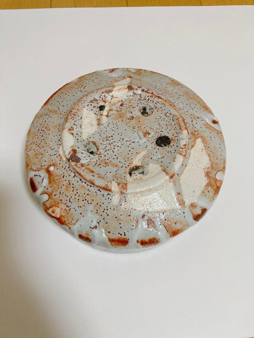 加藤卓男　鉢　志野焼