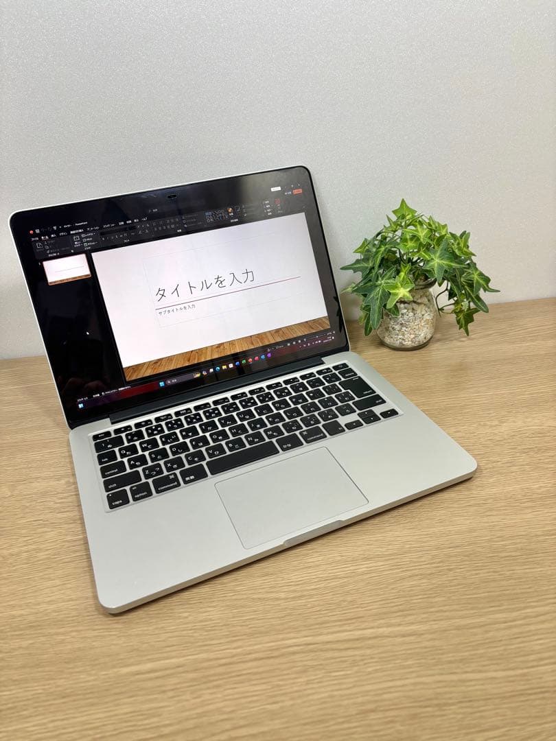 MacBook本体 Office2024 2.5K MacBook Pro 13_Windows11