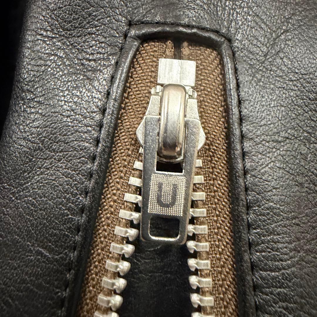 undercover BOUNTYHUNTER シングルレザーライダース