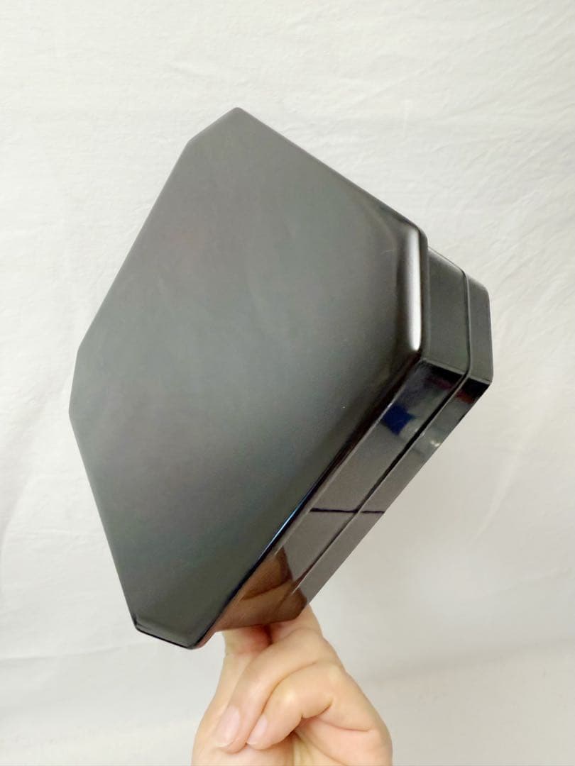 未使用 茶道具 木製 黒真塗 五段縁高重 元箱