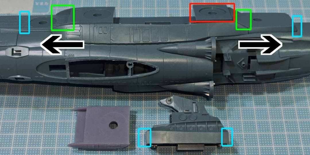 アンドロメダ改造パーツ　相談