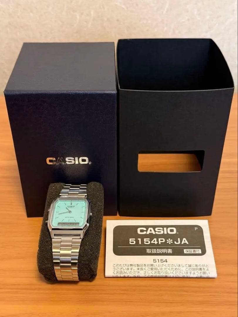 CASIO ティファニーブルー腕時計