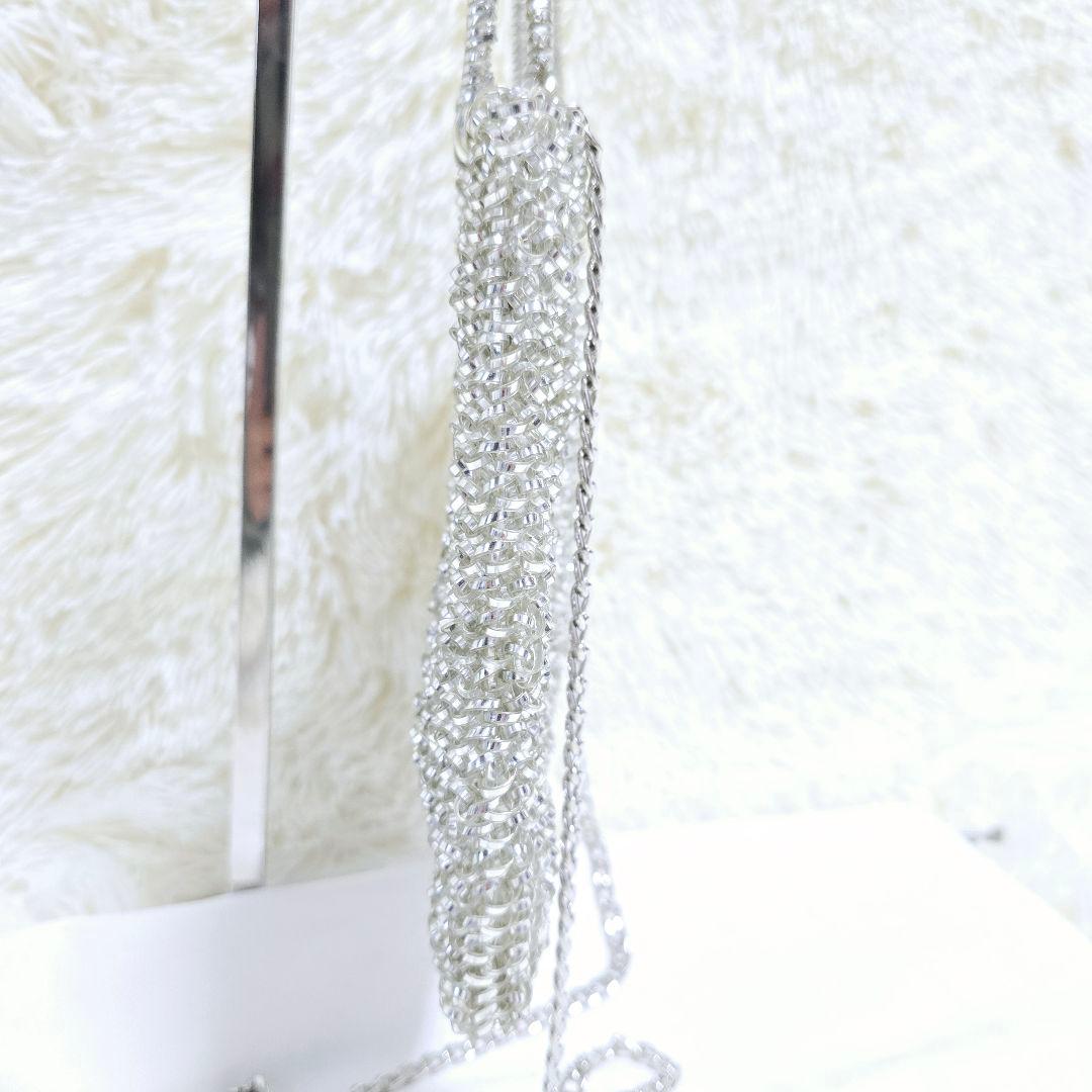 美品✨人気色シルバー✨アンテプリマ スクエア ミディアム シルバー