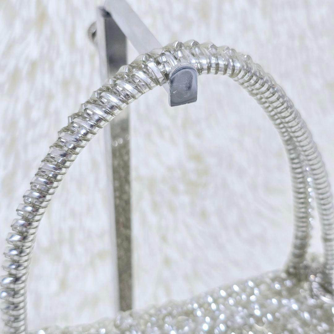 美品✨人気色シルバー✨アンテプリマ スクエア ミディアム シルバー